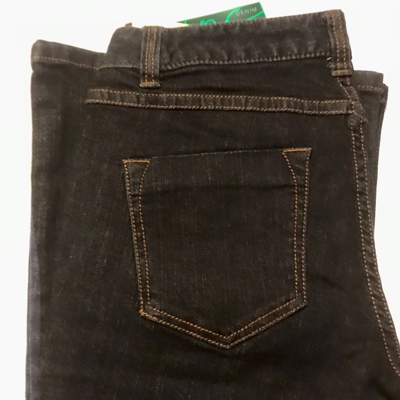 50% OFF! NWT $70 INC. Flare Jeans Sz 4 (28) LONG Inseam 33” Dark Wash - Picture 10 of 12